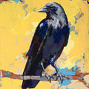 Crow #4 Art Print