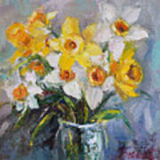 Daffodil In Spring Art Print