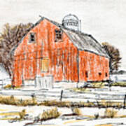 Dairy Barn Art Print