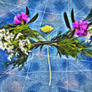 Dandelion Balancing Act Psychedelia Art Print
