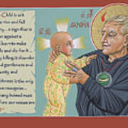 Holy Prophet Daniel Berrigan 291 Art Print