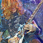 Dave Mustaine, Megadeth Art Print