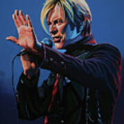 David Bowie Live Painting Art Print