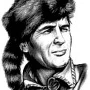 Davy Crockett Art Print