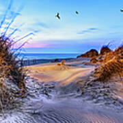 Daybreak On The Outer Banks 1 Art Print