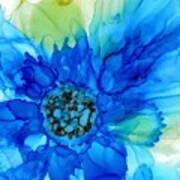 Dazzling In Blue Art Print