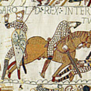 Death Of Harold, Bayeux Tapestry Art Print