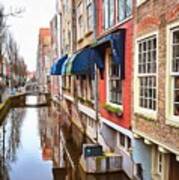 Delft Colors Art Print