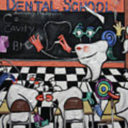 Dental School Art Print