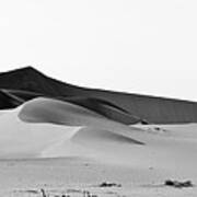 Desert In Shades Of Grey Art Print