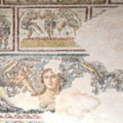 Dionysus Mosaic Mona Lisa Of The Galilee J Art Print