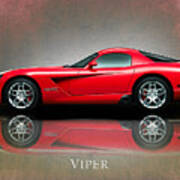 Dodge Viper Art Print