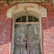 Doors Of Bannack - Hotel Meade Art Print