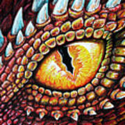 Dragon Eye Art Print