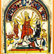 Durga Art Print