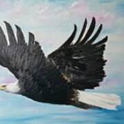 Eagle On A Mission      11 Art Print