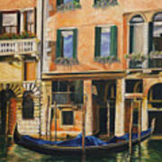 Early Morning In Venice Art Print