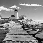 Eastern Point Lighthouse Ma Art Print