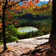 Echo Lake, New Hampshire Art Print