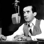 Edward R. Murrow, No Date Art Print