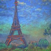 Eiffel Tower Art Print