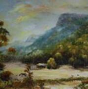 Emu Plains, Grampians Art Print