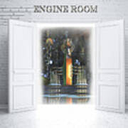 Engine Room Art Print