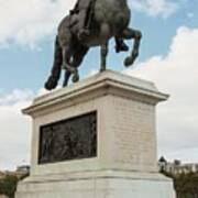 Equestrian Statue Of King Henri Iv Art Print