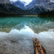 Eternal Reflections Emerald Lake Yoho National Park British Columbia Canada Art Print