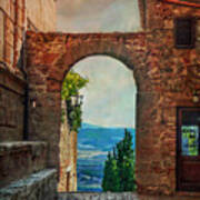 Etruscan Arch Art Print