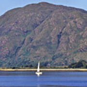 Evening On Loch Linnhie Art Print