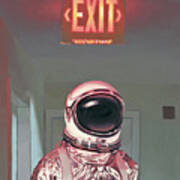 Exit Art Print