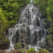 Fairy Falls On A Sunny Day Art Print