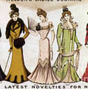 Fall Fashions, 1899 Art Print