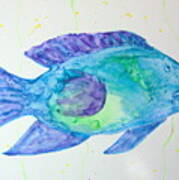 Fantasy Fish Art Print