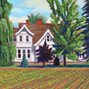 Farm House - Chinden Blvd Art Print