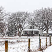 Farm House Art Print