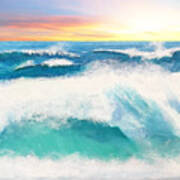 Farthest Ocean Art Print