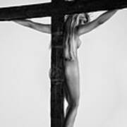 Female Crucifix Xi Art Print