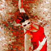 Female Dream Dancer Art Print