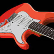 Fender Guitars - Stratocaster Art Print