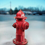 Fire Hydrant Art Print