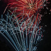 Fireworks 3 Art Print