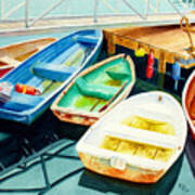 Fishing Boats Art Print