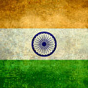 Indian Flag Of India Art Print