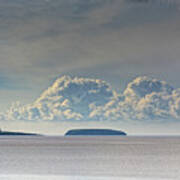 Flat Holm And Steep Holm Art Print