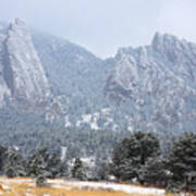 Flatirons Art Print