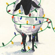 Fleece Navidad Art Print
