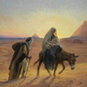 Flight Into Egypt Art Print