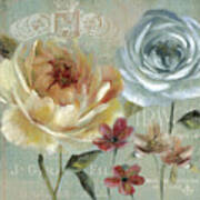 Flowering Romance 2 Art Print